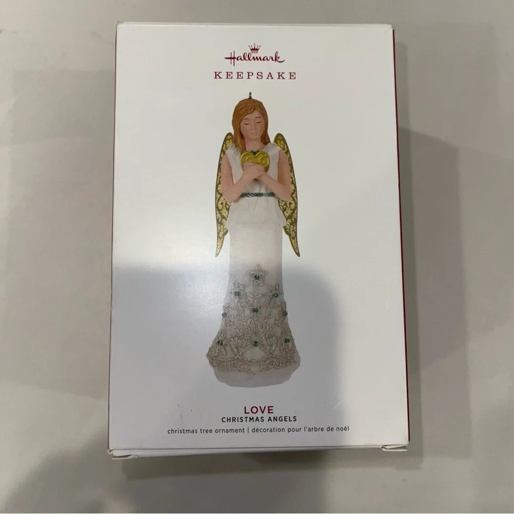 HALLMARK Keepsake 2019 LOVE Christmas Angels Series #2 CHRISTMAS ORNAMENT Angel